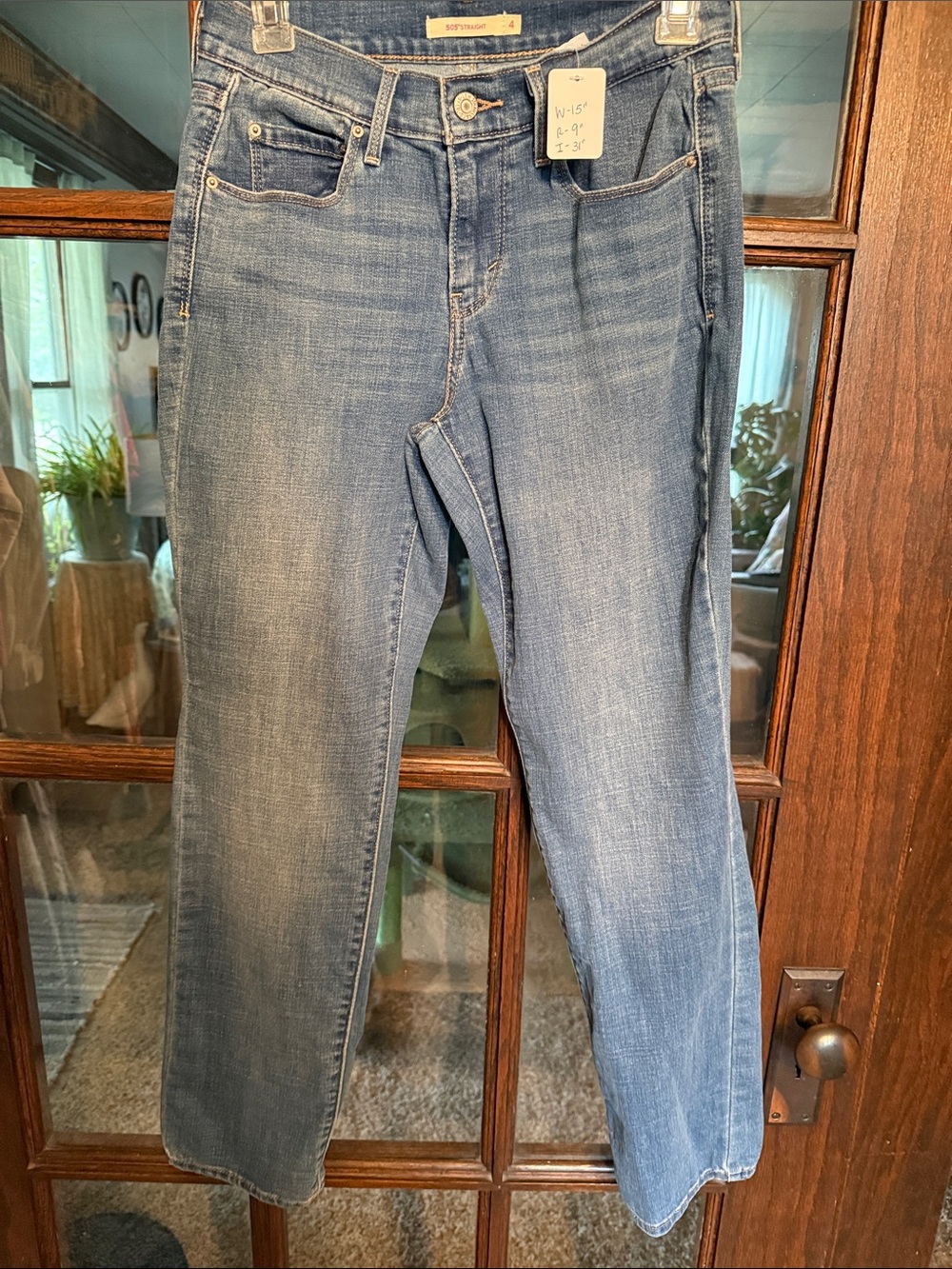 Levi's Light Blue Straight Leg Women's Jeans
